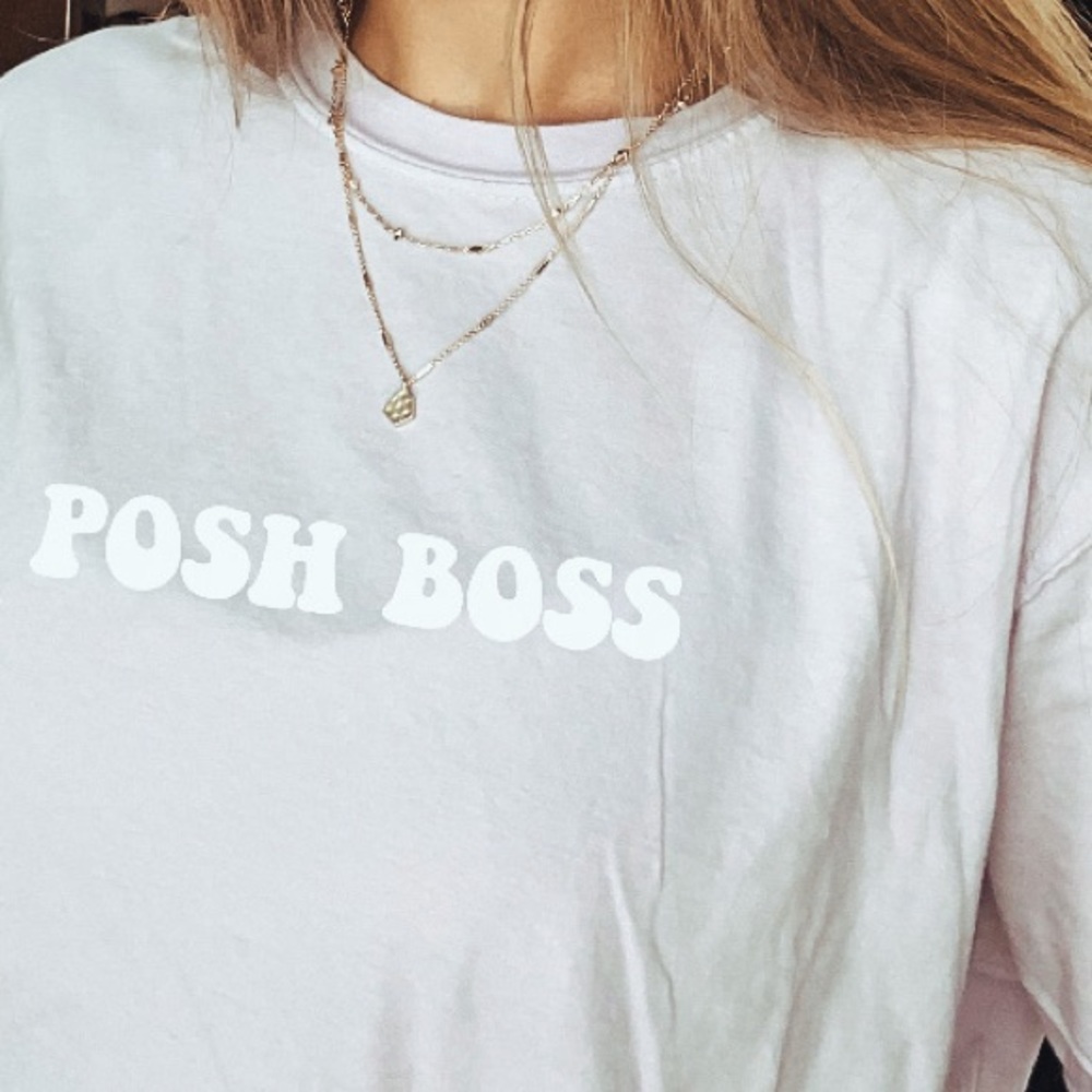 POSH BOSS ✰ Groovy Print Comfort Colors Tee